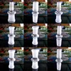 Zestaw do palenia Adapter Adapter Glass Bong Connector Water Pipe Male Female 14mm 18mm Converter Frosted Primerement 3FD N2