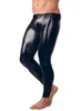 Heren Broek ZOGAA Heren Sexy Rits Lakleer Panty Nachtclub Bar Prestaties Podium Cool Mannelijke Zwarte Skinny Trouser218v