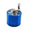 tobacco grinder 40mm 4layers Zicn alloy hand crank tobacco grinders metal grinders for herbs herbal grinders for tobacco HHA3457