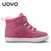 Uovo varumärkesflickor skor Autumn Winter Kids Walking Shoes Fashion Children's Footwear Warm Girls Sneakers Storlek 28# -37# LJ201202