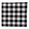 Christmas Buffalo Check Plaid Throw Pillow Case Covers Cushion Cases for Farmhouse Home Decor Red and Black 18 Inch JK2010XB