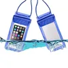 Sacs imperméables universels transparents de téléphone portable de PVC pour des caisses de poche de couverture de téléphone