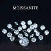 Szjinao Real 100% solto Gemstones Pedra de Moissanite 10ct 14mm G Cor Laboratório Grown Diamante para Material de Jóias com Certificado GRA