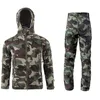 Lurker Shark Skin Soft Shell Giubbotti Uomo Uniforme militare Giacca tattica Cappotti in pile impermeabili Tuta mimetica giacca a vento 201111