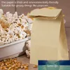 50st Kraft Papperspåsar Mat Te Små presentpåse Brödfest Bröllop Tillbehör Wrapping Gift Takeout Eco-Friendly Bag