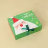 Diğer Festival Parti Malzemeleri Noel Hediye Kutusu Kağıt Noel Baba Kardan Adam Şeker Kurabiye Yıldız El Çantası Paketi Kutuları1