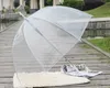 Stylowa prostota głęboka kopuła parasol długi uchwyt apollo przezroczysty parasol grzybowy parasol Clear Bubble prezent