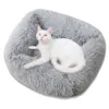 Cuccia per cani Divano lungo peluche Cuccia quadrata Inverno caldo Cucciolo Mat Cat Nest Casa morbida Cestino antiscivolo Cuscino per cani Articoli per animali LJ201203