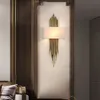 북유럽 현대 금 벽 램프 LED 거실 침실 욕실을위한 고급 벽 조명 홈 실내 조명기구 장식