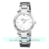 100pcs/lot geneva 650 special dial elegance lady stainless steel watch wrap quartz casual alloy bracelet watch for women clock T200420
