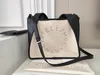 Stella McCartney Moda En İyi kaliteli Çantalar Kadın Alışveriş Çantası Orta Boyut Pvc Deri Lady Lady Lady Çanta 31*25*13cm 0D4E
