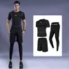 Hoodie And Sweatpants Set Mens Sportwear Workout Gym Clothing For Men Outfits Jogger Tracksuit Fitness Gymwear Black Sweat Suits241c