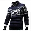 Natale Autunno Jersey Navidad Hombre Jacquard Maglione maschile Slim Maglioni lavorati a maglia Uomo Pullover 201120