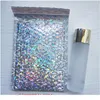 Speedy Mailers Laser Silver Mailing Envelope Bags Wasserdichte Kuriertaschen Bubble Mailers Gepolsterte Bubble Gift Packa jlljER