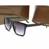 デザイナーサングラスのための男性サングラス本物の偏光太陽メガネグレー/赤の正方形デザイナーメガネメンズサングラス