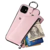 Custodie per telefoni a portafoglio moda per iPhone 13 Pro Max 12 11 Xs XR X 8 7 Plus Cover posteriore Custodia per slot per schede Custodia tascabile