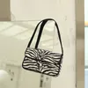 Shoulder Bags [BXX] Vintage Zebra Stripes For Women 2021 Spring Fashion Hand Bag Lady Trend Handbags And Purses HQ955