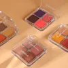 Paleta de sombras com glitter, 4 cores, fosco, brilhante, toque macio, longa duração, à prova d'água, pigmentado, iluminar os olhos, maquiagem, cosméticos4526730