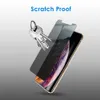 Anti Spy Vetro Temperato Per iPhone X XR XS 12 11 Pro Max Protezione Dello Schermo Privacy Per iPhone 8 7 6 Plus 5 Pellicola Protettiva7921646