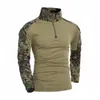 Camisas al aire libre camuflaje Kryptek Mandrake camisa táctica manga larga T hombres uniforme de combate caza ejército camiseta