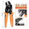 Pince à sertir SN-58B Ensemble d'outils SN-28B SN-48B pour 2,54 2,8 3,96 4,8 6,3 Bornes de tube / isolation Outils de serrage électrique Y200321