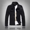 Men's Jackets Mens Jacket Cotton Lapel Denim Fashion Slim Casual Blue Large Size M-4XL Retro