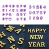 40pcs/set Alphabet Cake Molds Figure Plastic Letter Fondant Mold Cookie Cutter Number Cake Mould Baking Decorating Tools