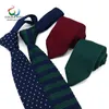Cravatte Yiyanyang Moda Uomo Cravatta lavorata a maglia a righe Cravatta stretta lavorata a maglia personalizzata Cravatta intrecciata sottile e sottile per regalo goccia1