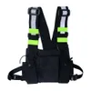 Projektant- Chest Fashion Hip Rig Bag Hop Kamizelka Plecak Reflective Wiązki Wouch Przód Torba Pakiet Funkcjonalna Talia Streetwear Torba