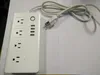 Wifi Smart Power Strip 4 EU/UK/AU/US Outlets Plug with 4 USB Charging Port Timing App Voice Control Work with Alexa Google Home Assistant