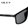 Oley Polarized Mens Sunglasses Designer Retro Square Square Scare Assectories Usisex Driving Goggles de Sol Y6625 220629