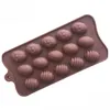 Bakmögel Silikonbakning Rätter Chokladmögel DIY Cake Mold Love Ice Tray Jelly Soft Candy Moulds Soap Bake Köksredskap