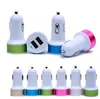 Dual USB 2 Ports 5V 21A Car Charger Auto Power Adapter för iPhone 7 8 11 X XR 12 13 Pro Max Samsung HTC Blackberry MP3 MP47547676