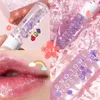 Fuktkräm läpp plumper volym läppglans långvarig sexig stor läppar transparent vattentät läpp klar lipgloss makeup 100pcs