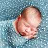 150 * tricot Bobble Wraps nouveau-né bébé photographie décors fond nouveau-né couverture accessoires photographie tissus LJ201014