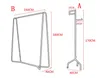 골드 의류 디스플레이 랙 기타 어린이 가구 쇼핑몰 크리 에이 티브 침실 측면 모자 랙 간단한 철 천으로 쇼 선반