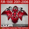 OEM Bodywork fjr-1300 FJR 1300 A CC FJR1300A 01-06 Moto Bodys 106 No.0 FJR1300 01 02 03 04 05 06 FJR-1300A 2001 2002 2002 2002 2002 2003 2004 2004 2004 2002 2006フェアリングキットメタリックレッド