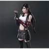 28cm Play Arts Kai Final Fantasy VII Figure Tifa Lockhart PVC Action Figure Mothable Joint Tifa Lockhart Collectez les jouets et les cadeaux Y121224125