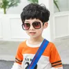 Gafas de sol para niños, gafas de sol cuadradas de Metal para niños, gafas Steampunk para niñas, gafas para niños