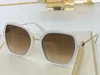 4077 Neue beliebte Sonnenbrille Damenrahmen-Oberplatte Vollrahmenbrille mit eingelegten Diamanten elegante klassische Brille UV400-Schutz238Y