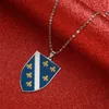 Roestvrijstalen Bosnië en Herzegovina hanger kettingen voor vrouwen Bosna I Hercegovina ketting sieraden