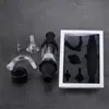 Smoking Pipe Nector Collector Premium Tobacco Bag Set Wax Container Siliconen Bong met Titanium Nail Storage Jar Metal Dabber