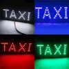 Phares de voiture 4 couleurs Taxi Cab pare-brise pare-brise signe blanc LED ampoule de lampe