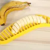 Gadgets Plastic Slicer Cutter Fruit Vegetable Salad Maker Cooking Tools Kitchen Cut Banana Chopper TLY022