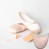 Criança e Pointe Adulto senhoras profissional de ballet sapatos fitas de dança mulher rapariga