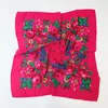 Femmes Carré National Écharpe 70*70 cm Russe Rétro Imprimé Floral Tête Foulards Bandana Foulard Femme Musulman Headwraps Hijab Écharpe