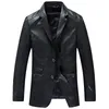 Men Genuine Leather Coats New Arrival Spring 100 Sheep Skin Youth Leather suit Collar Coats Fashion Slim Fit Leather Jacket LJ201029