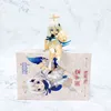14 cm Genshin Impact Paimon Anime Figure Paimon Action Figure Genshin Impact Paimon Figurine Modello da collezione Doll Toys 220108