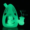 Oeufs de dinosaures Tuyau en verre Tuyaux en silicone Tuyaux d'eau Harnovhs Fumer Bong Dab Plateaux Tobacco Harniah pour la fumée