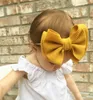 new Cute Big Bow Hairband Neonate Toddler Bambini Fascia elastica annodata in nylon Turbante Head Wraps Bow-knot Accessori per capelli